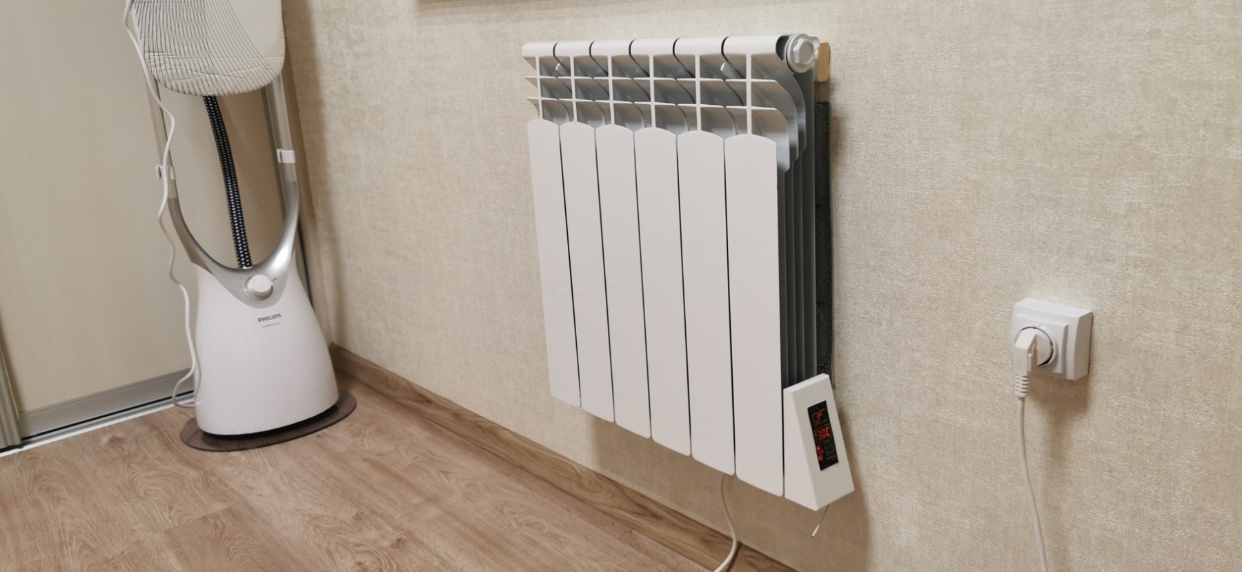 Электрический радиатор отопления с антифризом
